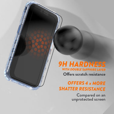 EFM TT Sapphire+ Antimicrobial Screen Armour for iPhone 15 - 6.1
